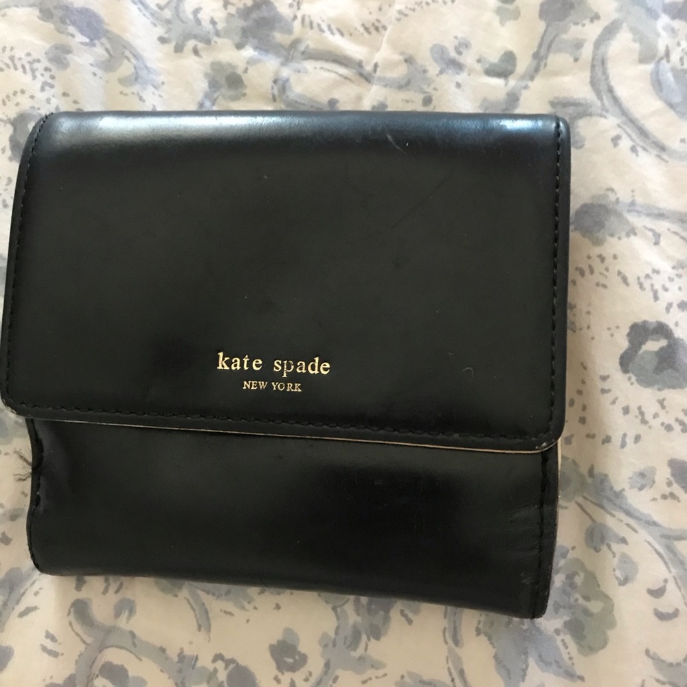 Kate spade black wallet
